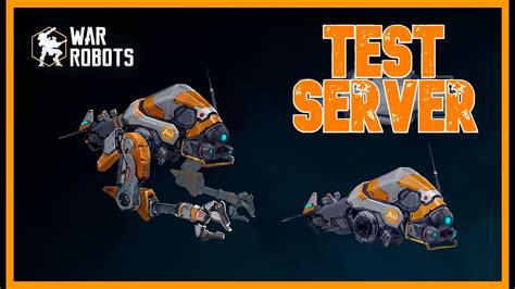 war robots test server drones  youtube