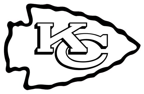 kansas city chiefs nfl football emblem logo svg cutting files etsy