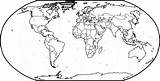 Map Drawing Earth Blank Atlas Getdrawings Color Biome Maps sketch template