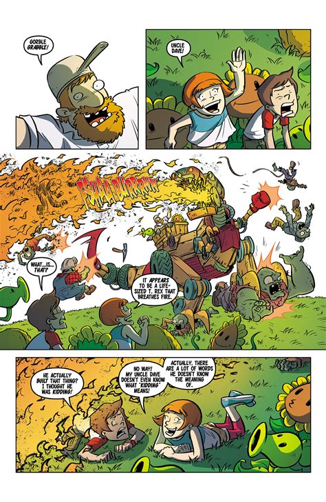 Plants Vs Zombies Lawnmageddon Issue 6 Read Plants Vs Zombies