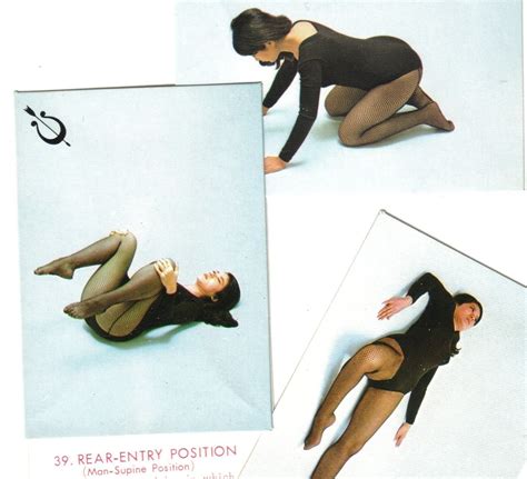 5pcs sex position cards vintage japanese model risque ephemera etsy