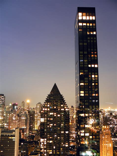 World Trump Tower From Un Plaza Millenium Hotel New York