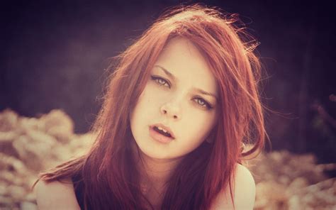 Redhead Photo Girl Wallpaper 1920x1200 20670