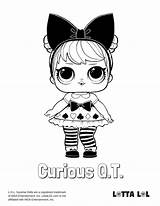 Lol Coloring Pages Surprise Curious Qt Doll Lotta Girls Printable Kids Cool Dolls Birthday Sheets Series Color Print sketch template