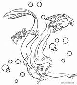 Cool2bkids Arielle Ausdrucken Princess Ausmalbild Malvorlagen sketch template
