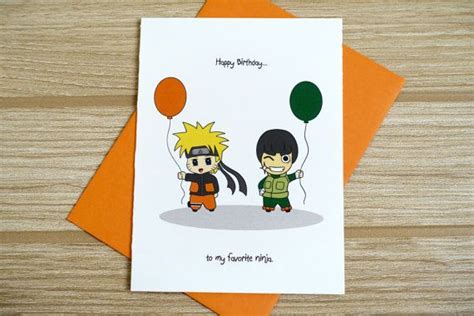 naruto birthday card happy birthday cards ninja birthday birthday cards