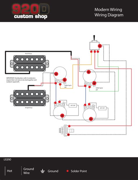 les paul wiring diagram modern timesish