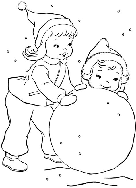 children playing coloring coloring pages