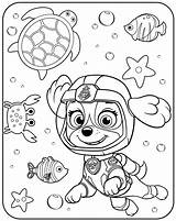 Zuma Coloring Paw Patrol Pages Getcolorings Marshall Color Printable sketch template