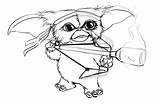 Gizmo Gremlins Coloring Pages Drawing Tattoo Color Search Yahoo Gremlin Rambo Results Sketch Pumpkin Drawings Sheets Printable Visit Getdrawings Popular sketch template