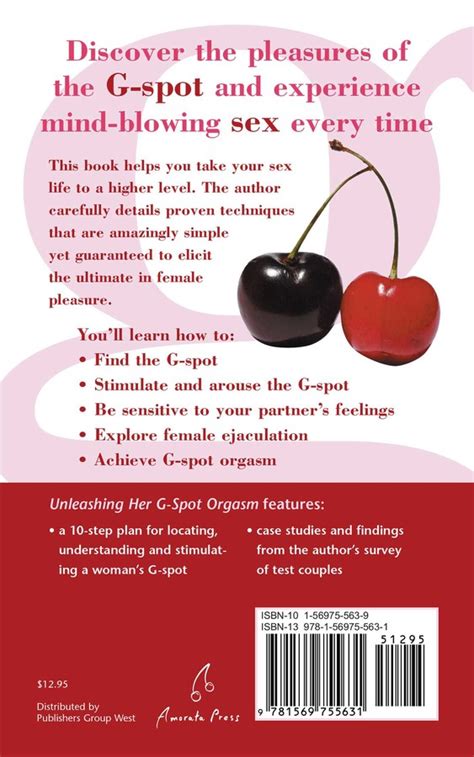 Unleashing Her G Spot Orgasm Book By Donald L Hicks Official