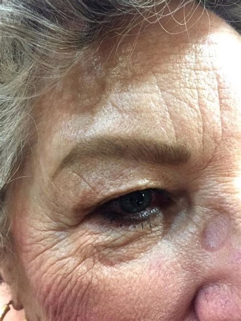 grandma with perfect eyebrows from reddit microblading eyebrows after