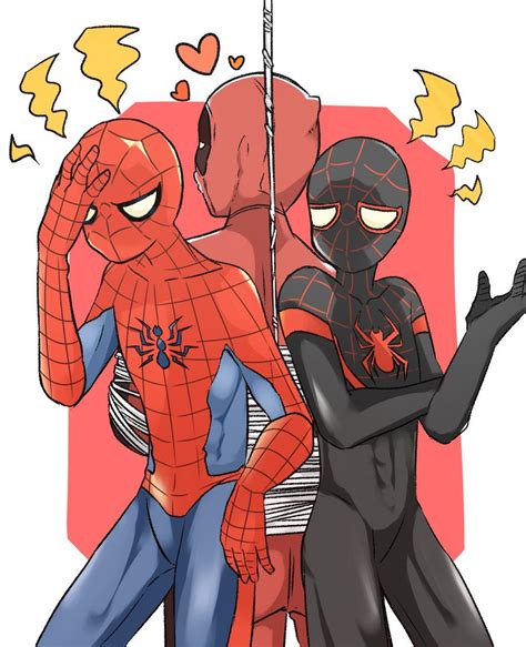 spideypool spiderman deadpool ultimatespiderman