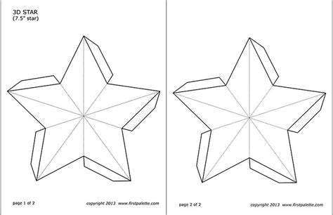 star templates  printable templates coloring pages