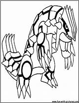 Groudon Primal Clipartmag sketch template