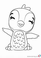 Hatchimals Coloring Pages Penguala Giggling Printable Print Color Getdrawings Bettercoloring sketch template