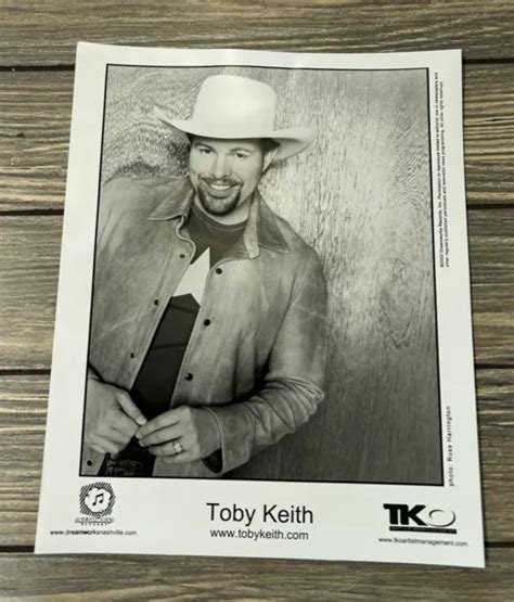vintage toby keith press release photo 8x10 black white 16 24 picclick