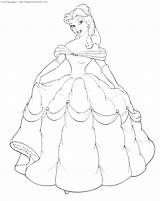 Coloring Pages Princess Belle Timeless Miracle sketch template