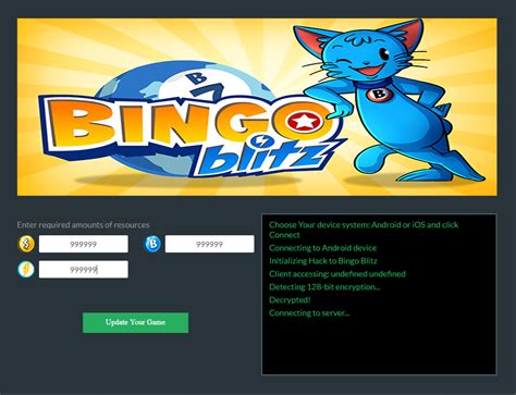 bingo blitz hack tool unlimited  coins credits  power ups