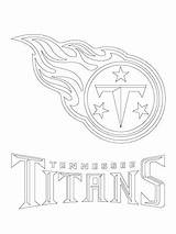 Titans Coloring Tennessee Logo Pages Football Broncos Printable Drawing Nfl Print Nike Color Cleveland Denver Titan Sport Vols Supercoloring Colorings sketch template