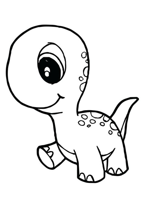 coloring pages baby dinosaur coloring pages