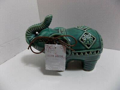 elephant figurine gc naturals potpourri holder gc home decor ebay