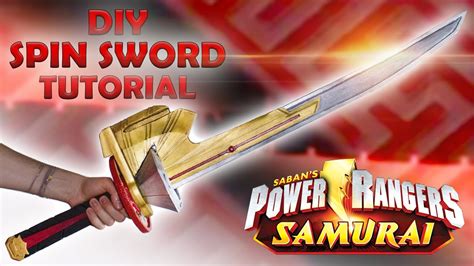 power rangers samurai spin sword tutorial youtube