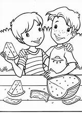 Holly Hobbie Coloring Watermelon Pages Fun Popular sketch template