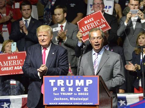 nigel farage   americans  forgive british people  criticised donald trump