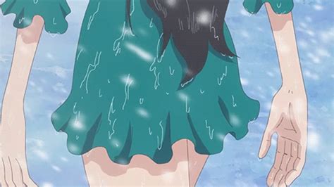 Nico Robin One Piece Animated Animated  Lowres Black Hair Punk
