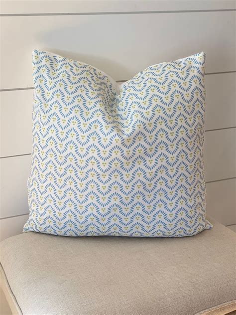 anna french wynford spa blue  green pillow coverdesigner pillow
