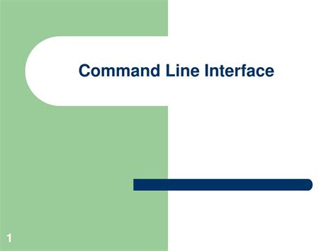 command  interface powerpoint    id