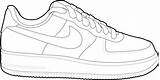Force Nike Zeichnen Chaussure Schuhe Dessiner Sneaker Movement Zapatillas Chaussures Schuh Zapatos Cadeaux Croquis Kleider Swoosh Airforce1 Personnaliser Lapiz Jordans sketch template