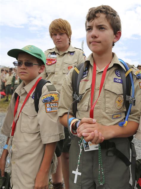 catholic officials  react  boy scouts decision   openly gay leaders
