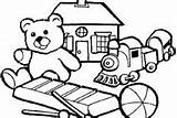 Coloring Toys Pages Hug Doll sketch template