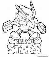Brawl Stars Kleurplaat Robot Downloaden sketch template