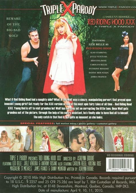 red riding hood xxx 2010 adult dvd empire