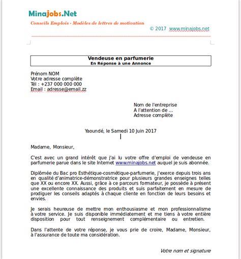 modele de lettre offre de produit ou service