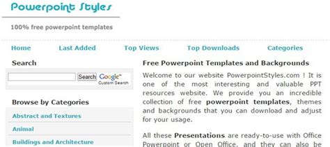 great websites   powerpoint templates