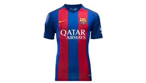 Official Barcelona 2016 17 Shirt Signed By Lionel Messi Charitystars