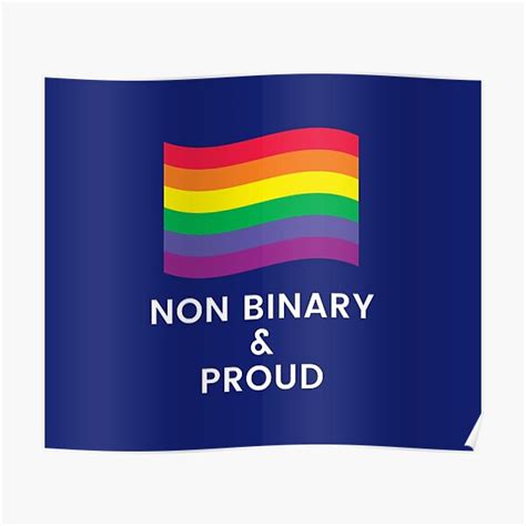 rainbow pride gay lgbtq lesbian  binary posters redbubble