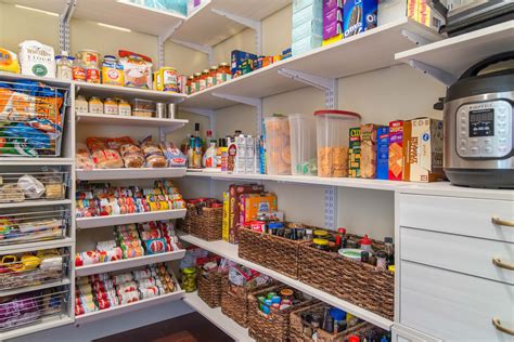 organized living shares  top  pantry trends homeowners