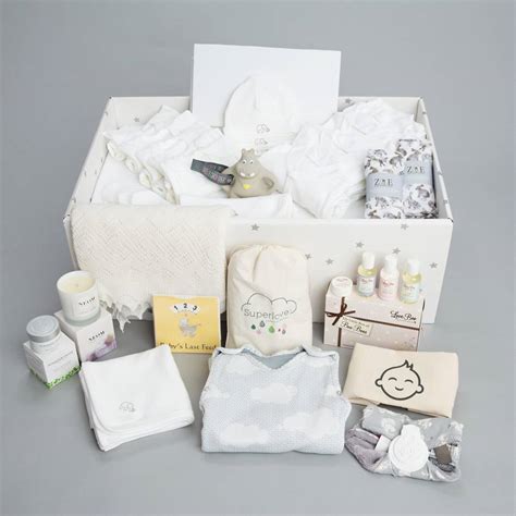 luxury baby box   baby gift set  british baby box notonthehighstreetcom