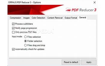 ORPALIS PDF Reducer Professional screenshot #1