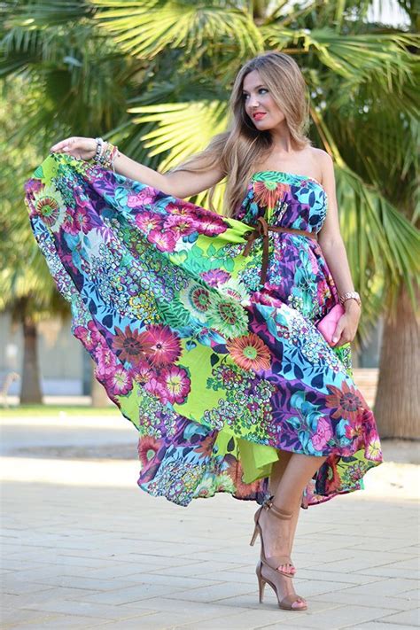 bright colorful summer dress pictures   images  facebook tumblr pinterest