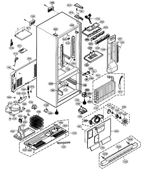 lg refrigerator parts model lbcst sears partsdirect