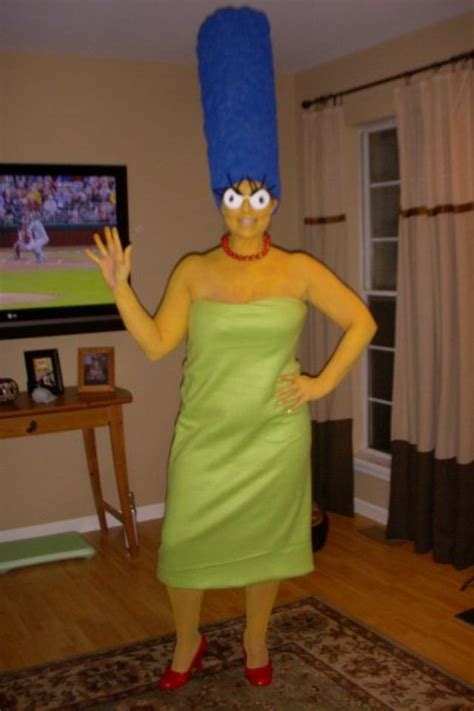 my homemade marge simpson costume marge simpson costume