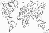 Coloring Map Countries Labeled Pages Printable Kids Cool2bkids sketch template