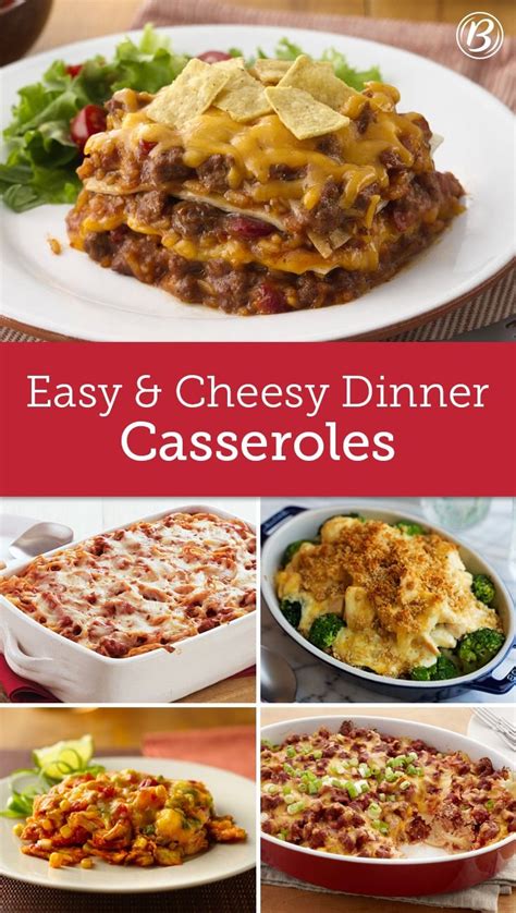 easy cheesy dinner bakes dinner  recipes  dinner recipes
