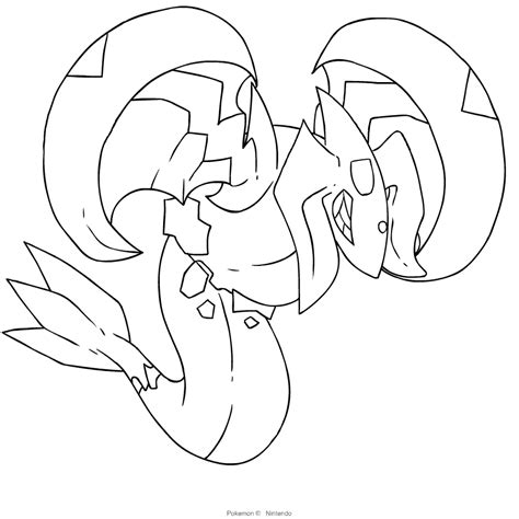 pokemon zygarde coloring pages sketch coloring page images